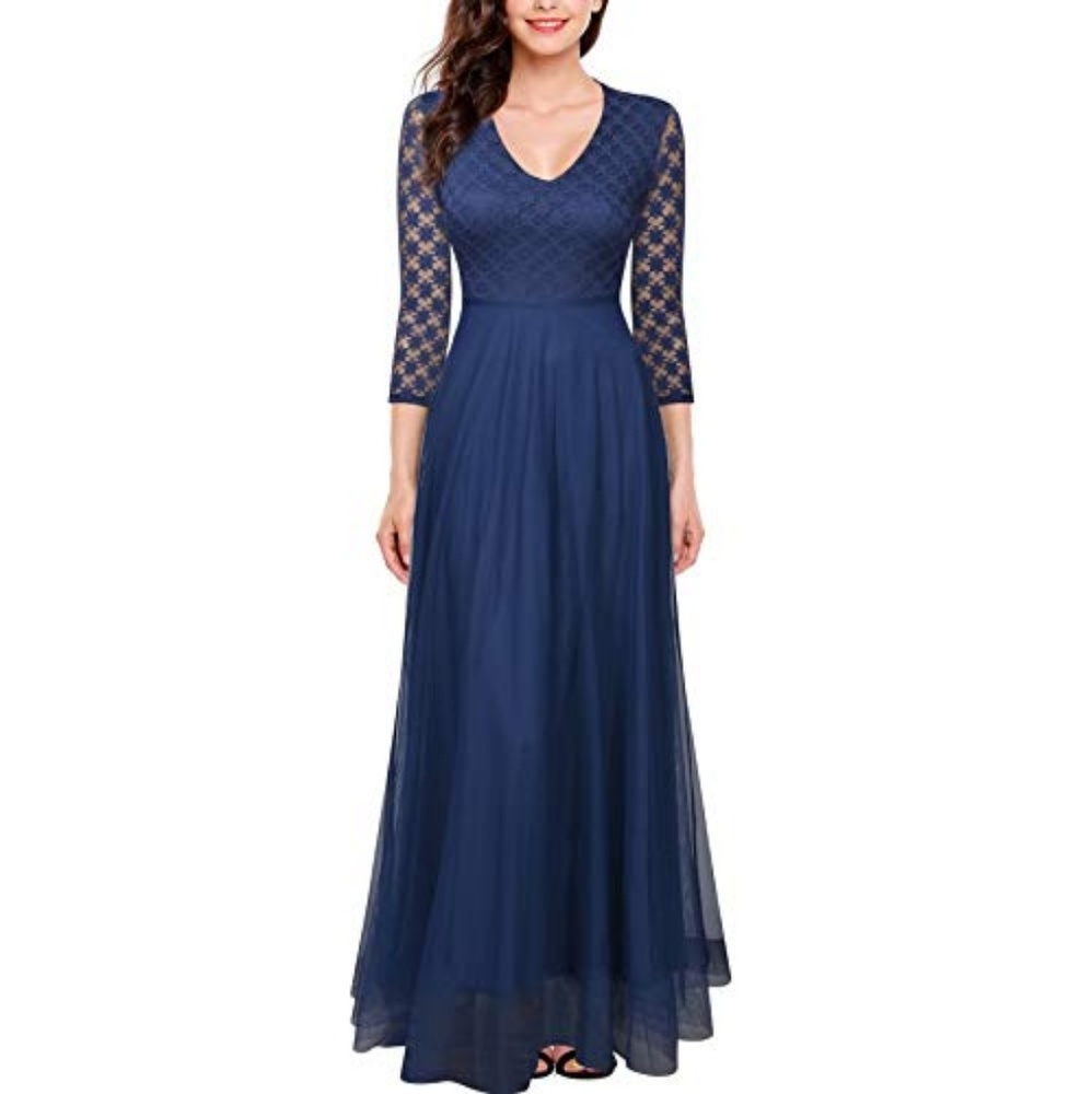 Navy formal dress